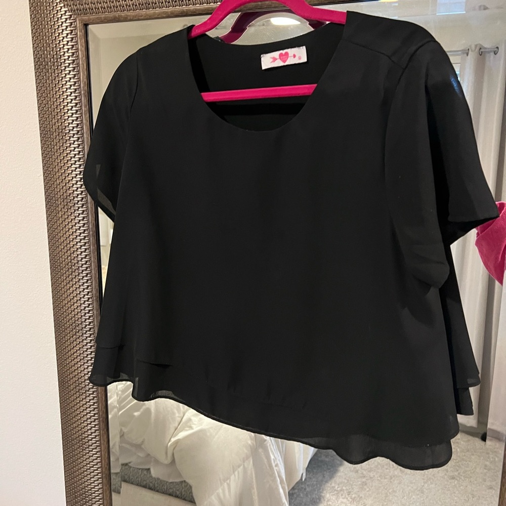 BuddyLove Black Joey Top